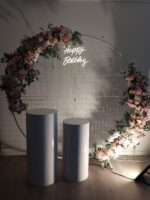 Floral decor & backdrop hire in Australia for weddings, parties & corporate events. Flower walls, stage backdrops & full event styling available.