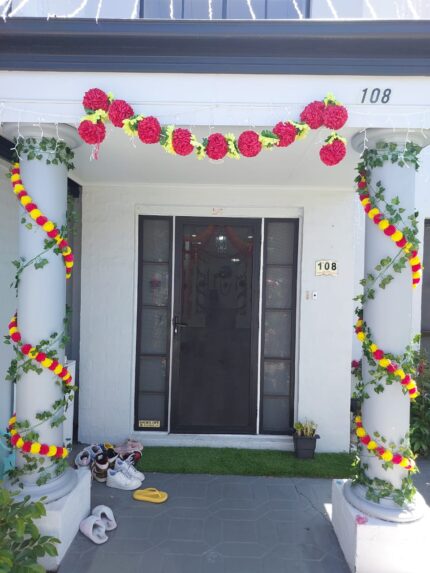 Indian style decor in Australia for Pooja, Diwali, house-warming & cultural events. Traditional mandap, floral décor & full event setup available.