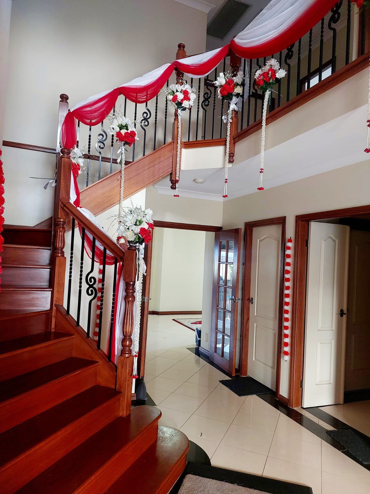 Indian style decor in Australia for Pooja, Diwali, house-warming & cultural events. Traditional mandap, floral décor & full event setup available.
